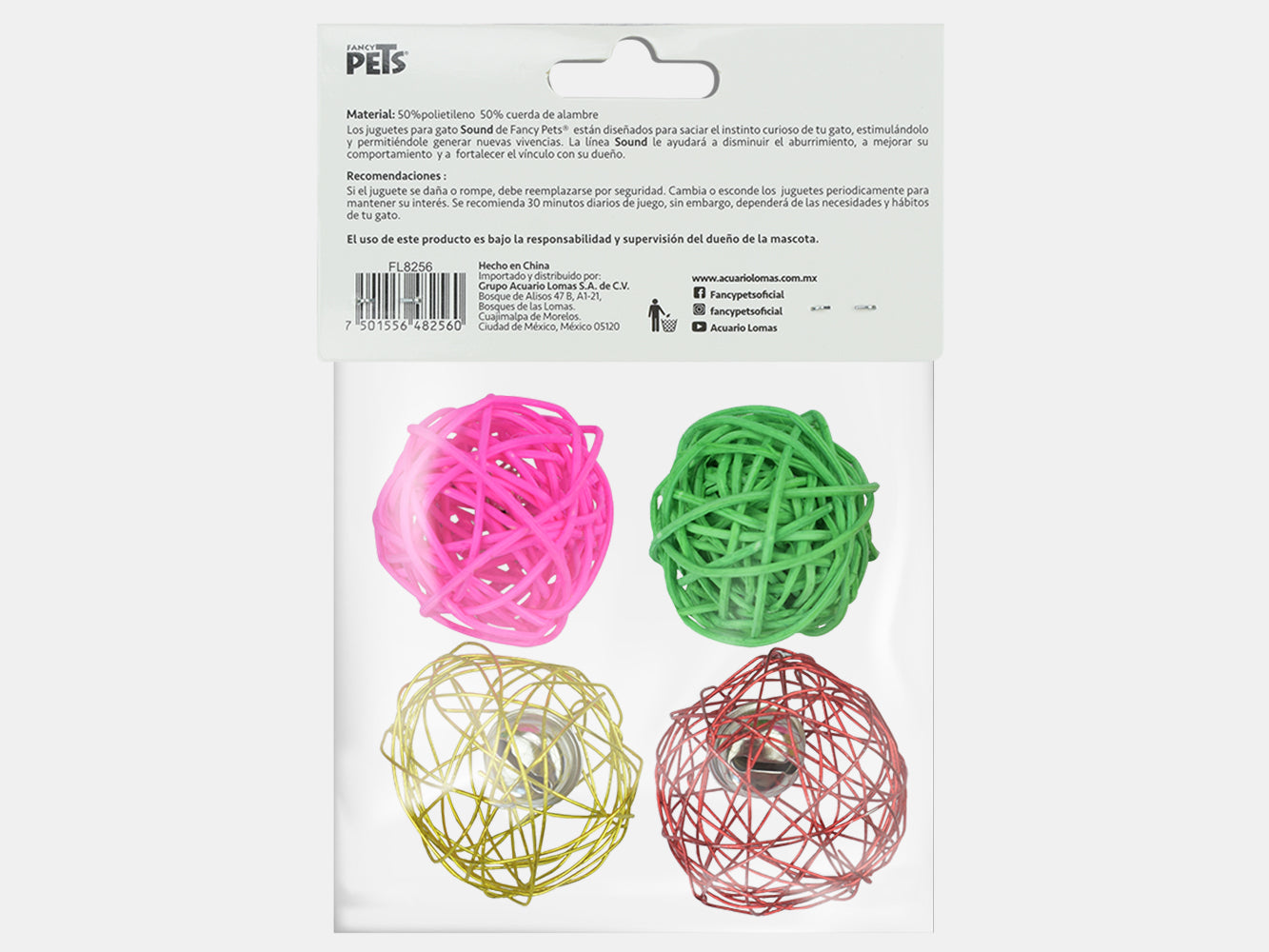Juguete para gato bola sound